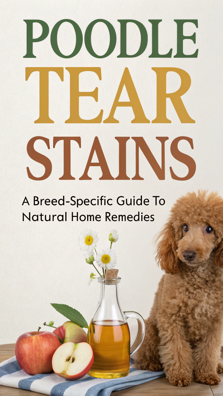 Poodle Tear Stains Home Remedy A Breed-Specific Guide